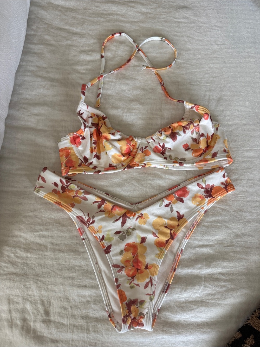 Abercrombie & Fitch Floral Two-Piece Bikini Set